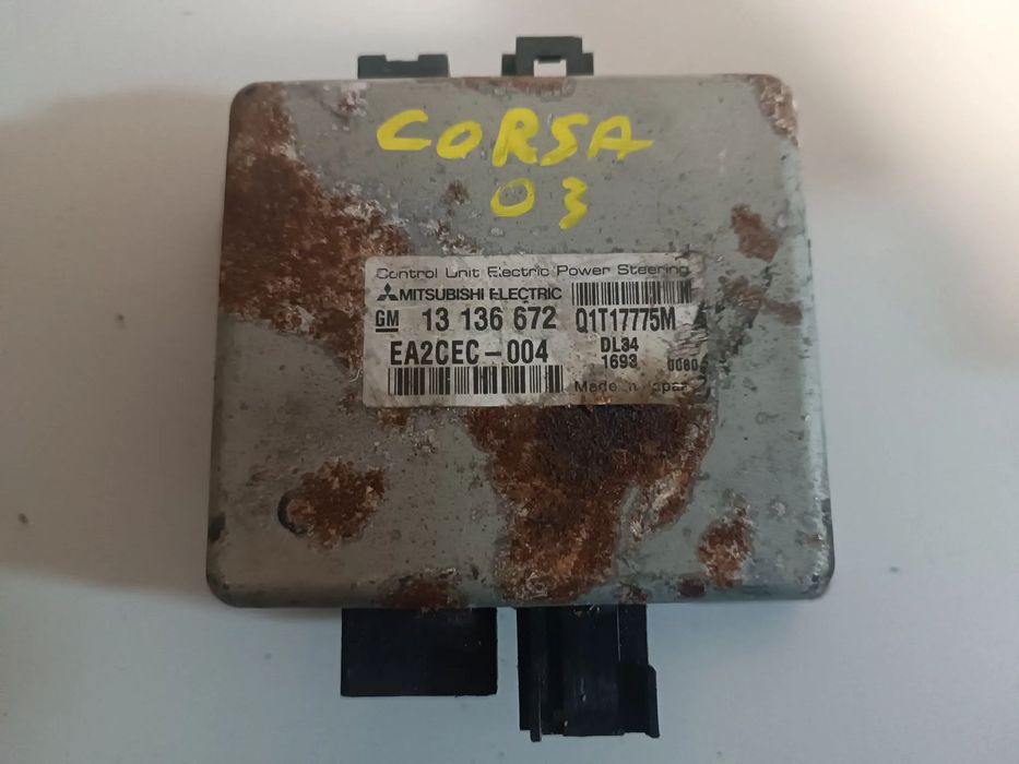 MODULO / CENTRALINA DA COLUNA DE DIREÇÃO / DIRECÇÃO OPEL CORSA C 13136672