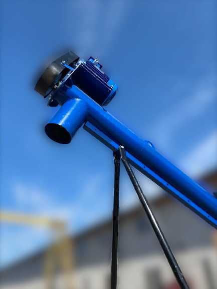 Шнековий навантажувач, шнек для зерна, шнековий погрузчик 159 мм 6 м