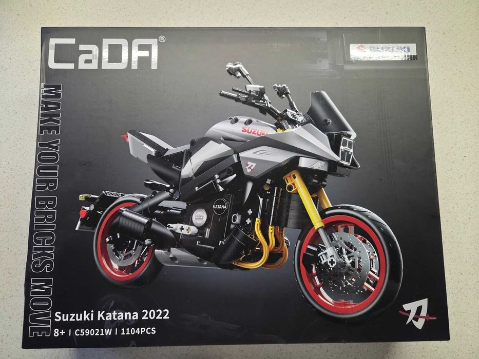 Zestaw klocków - motocykl Suzuki Katana