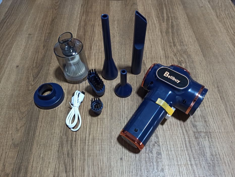 Mini aspirador/soprador