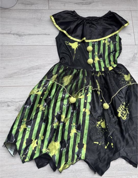 Плаття Арлекін/ клоунесса/ halloween/ Хеловін/ карнавал/ 9-10 років