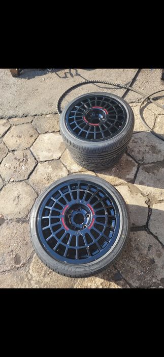 Felgi Compomotive th2 17 7.5j i 8.5j 5x114.3 4x100 golf 2 3 e30 bmw subaru lancer honda