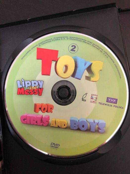 Lippy & Messy Toys 2 DVD Telewizja Polska S.A.