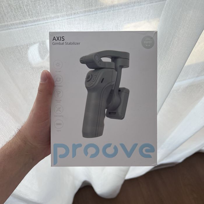 Стабілізатор для смартфона Proove Axis / Стедікам 3-осьовий / Штатив