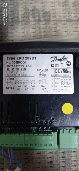 Sterownik elektroniczny Danfoss EKC 202 D1