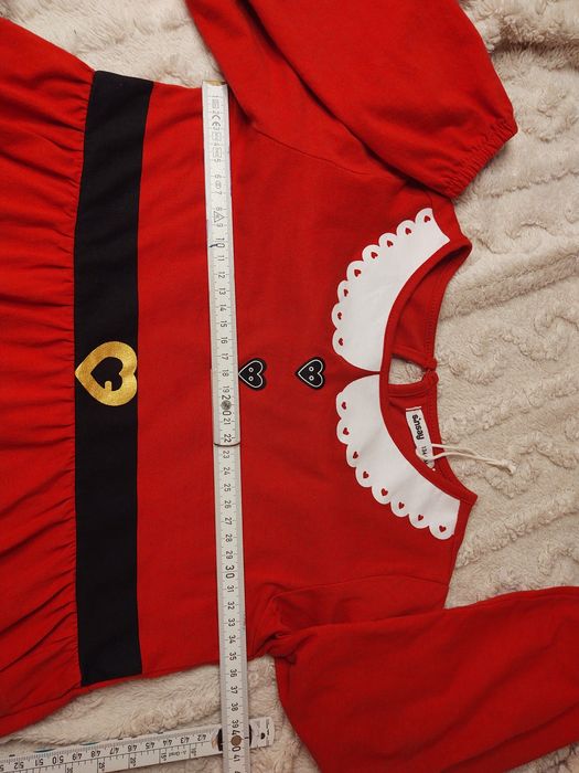 Sukienka świąteczna 134 NOWA