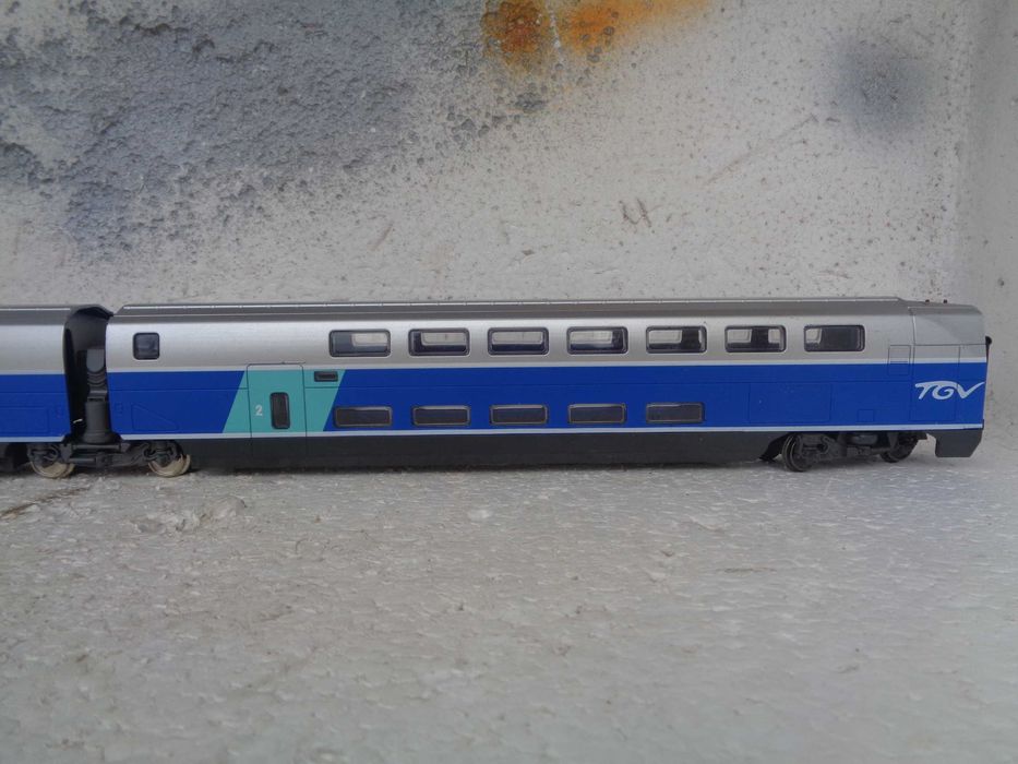 1:87 Mehano TGV duplo com luz pista comboio