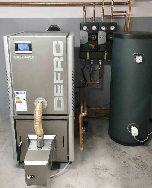 Kocioł piec na pellet Defro Evo Audyt/Montaż/Dotacja/Serwis