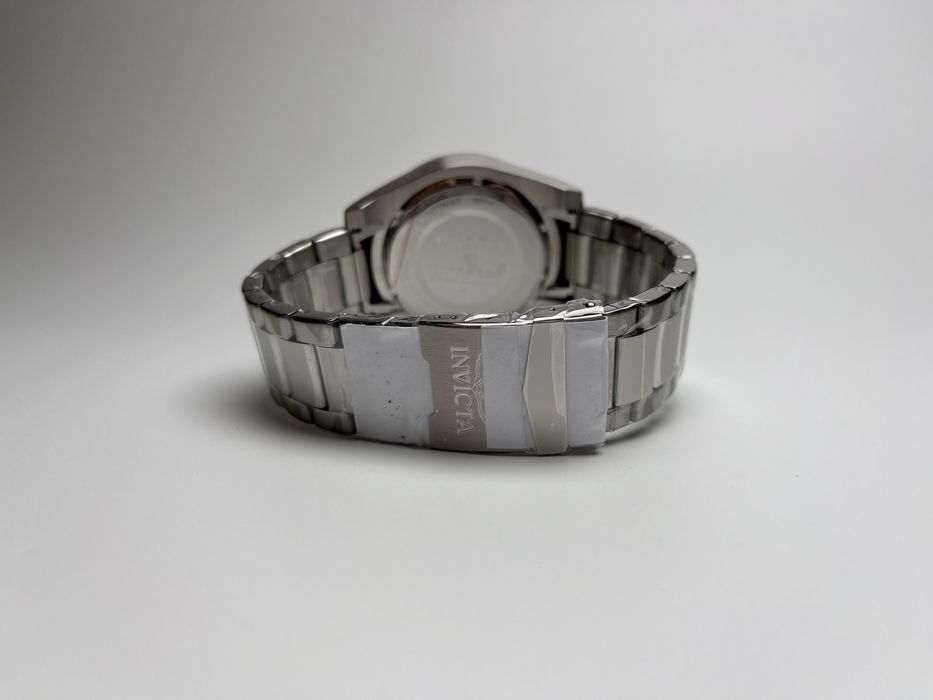 Invicta 49414, годинник інвікта, чоловічий сріблястий годинник