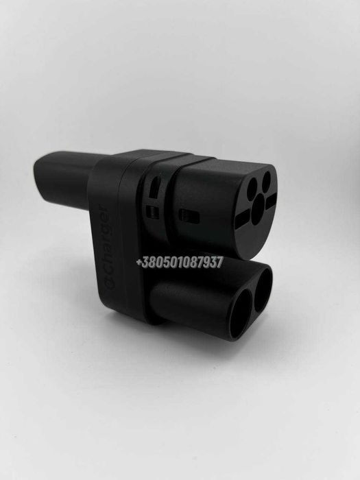 Перехідник Tesla (Тесла) на ССS2 з блокуванням конектора (250 кВт.)