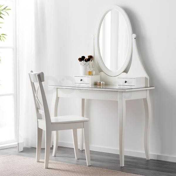 IKEA HEMNES Туалетный столик с зеркалом 100x50см 303.744.13 белый
