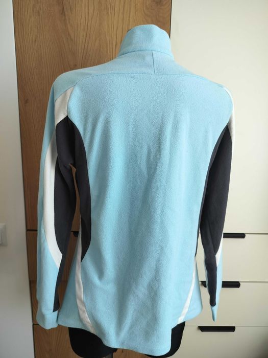 Bluza damska M polar pastelowy Odlo oryginalny taliowany logowany