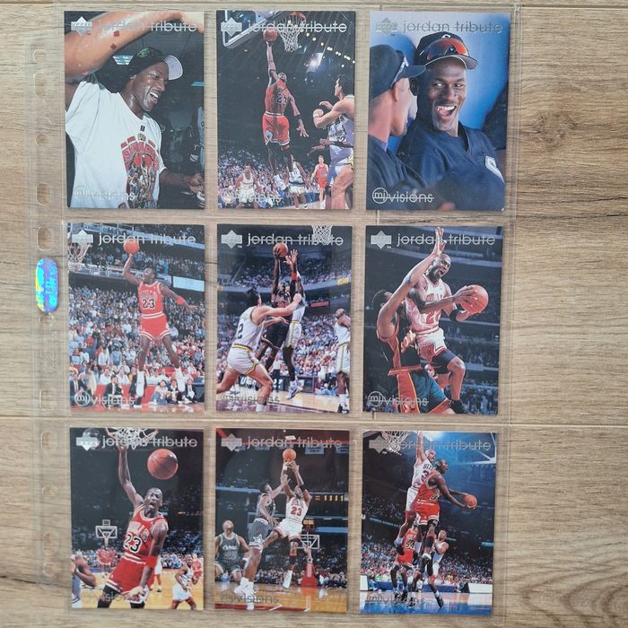 Karty NBA Michael Jordan set Tribute 90 kart