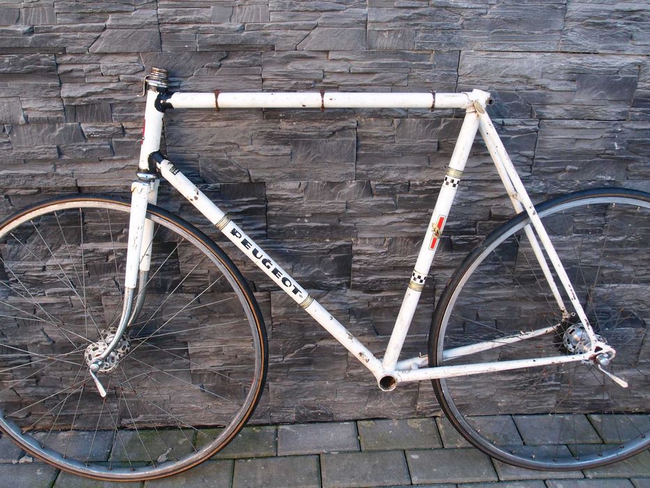 1975 stalowa rama Peugeot model PA 10 Simplex Stronglight