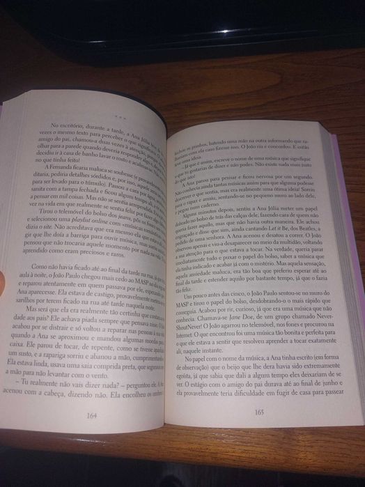 Livro "Um ano inesquecível"