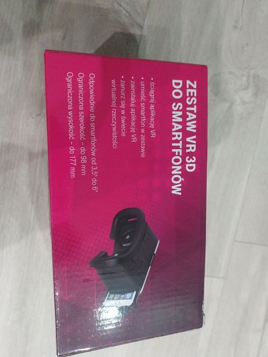 NOWE okulary VR do filmów 3D z smartfona