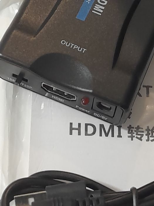 Конвертер SCARTна HDMI и HDMI наSCART переходник с высоким разрешением