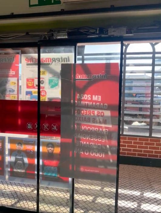 Portas automaticas de vidro