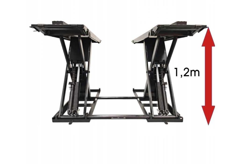 Podnośnik Nożycowy Mobilny 4000kg 120cm PX-4000XU 120cm