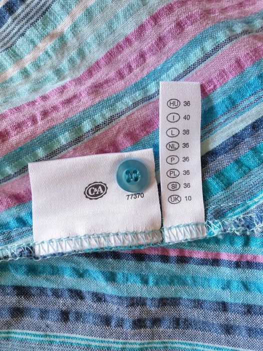 Koszula Yessica C&A bez rękawów rozm. 36 jak nowa