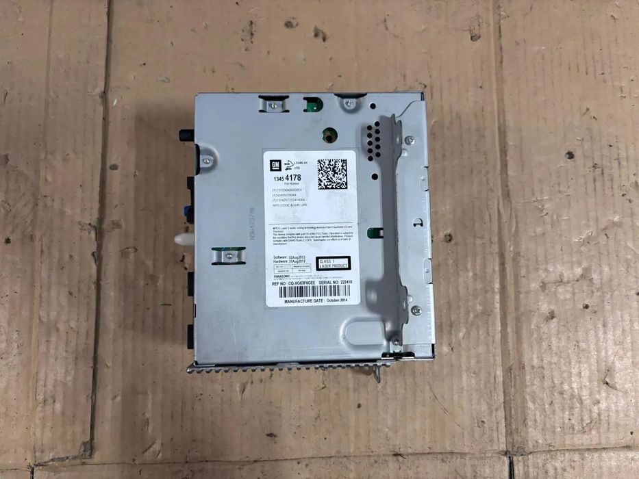 OPEL ASTRA J ZAFIRA C RADIOODTWARZACZ RADIO NAWIGACJA 13454178 EUROPA