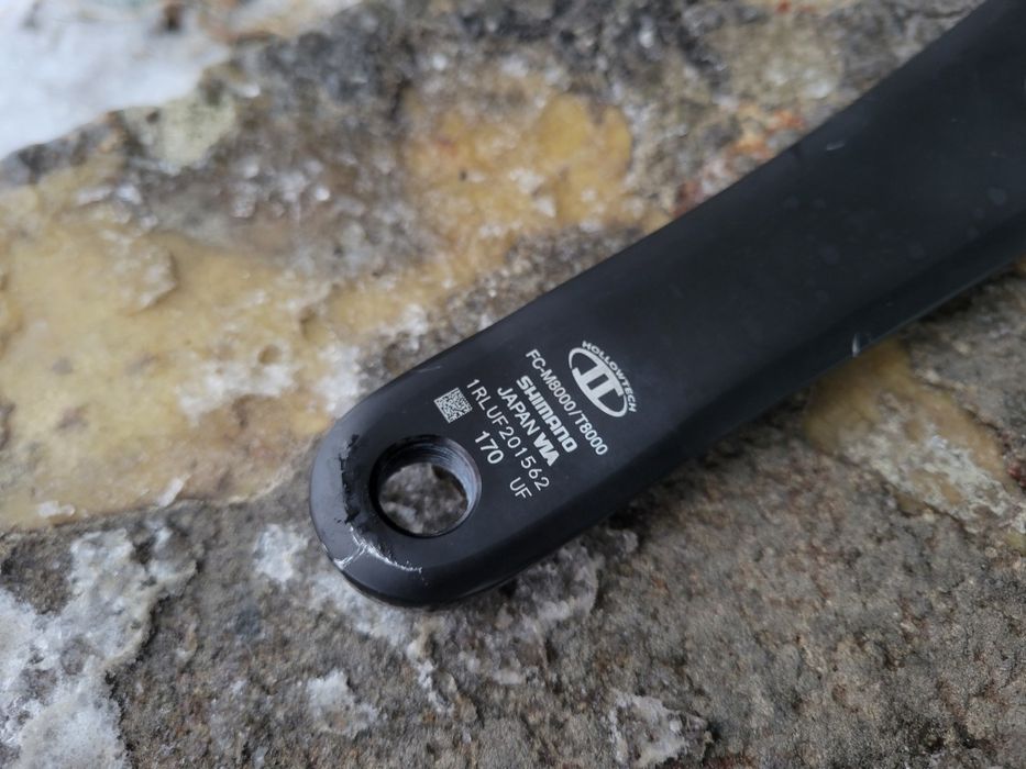 Лівий шатун Shimano Deore XT M8000