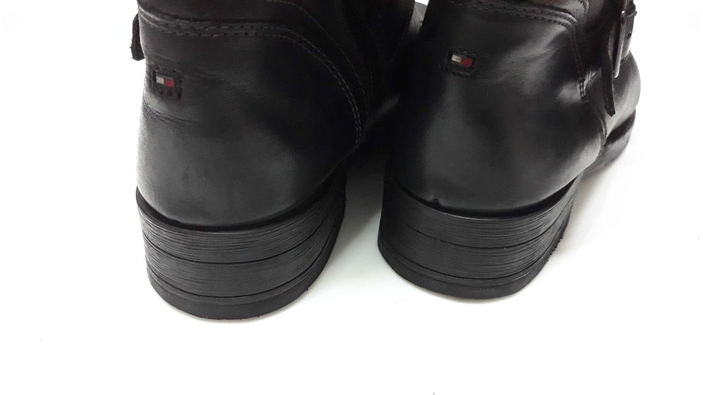 ~60% świetne solidne stylowe kozaki TOMMY HILFIGER 37 jak NOWE
