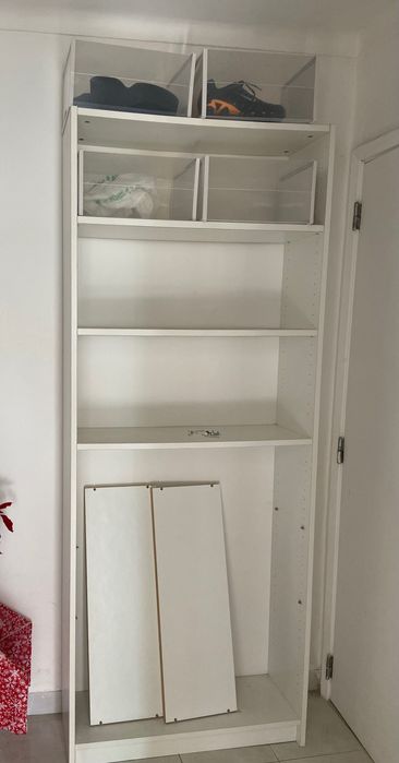 3 armários closet IKEA usados