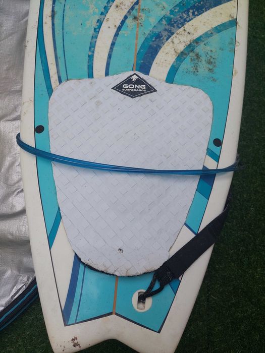 Prancha de Surf NSP 6'9" + Capa + Leash – Excelente para evolução
