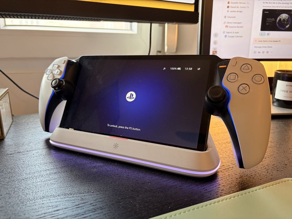 PlayStation Portal com base de carregamento