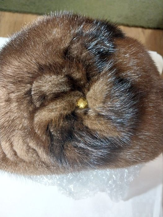 Норковая шапка р 54-58