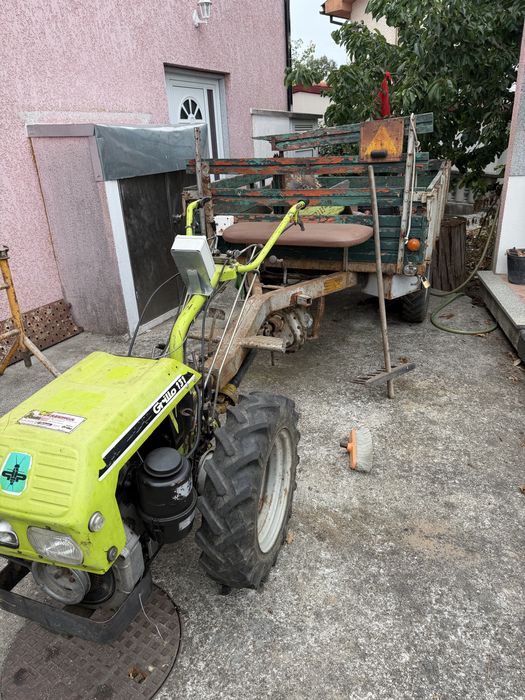 Vendo motocultivador 14cv com alfaias