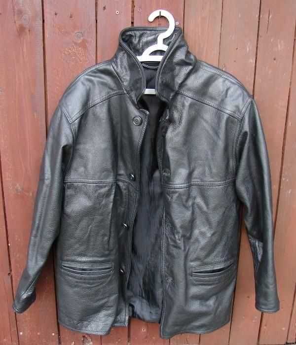 Kurtka skóra prawdziwa oryginał L skórzana ideał