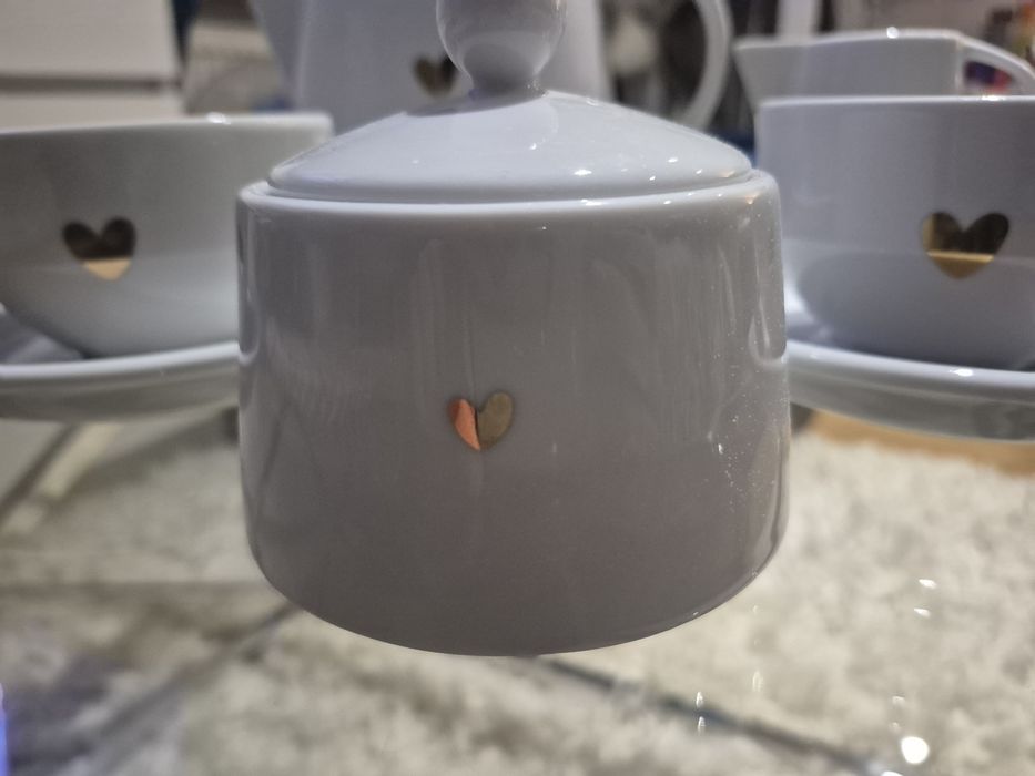 Zestaw zastawy stołowej mąż żona