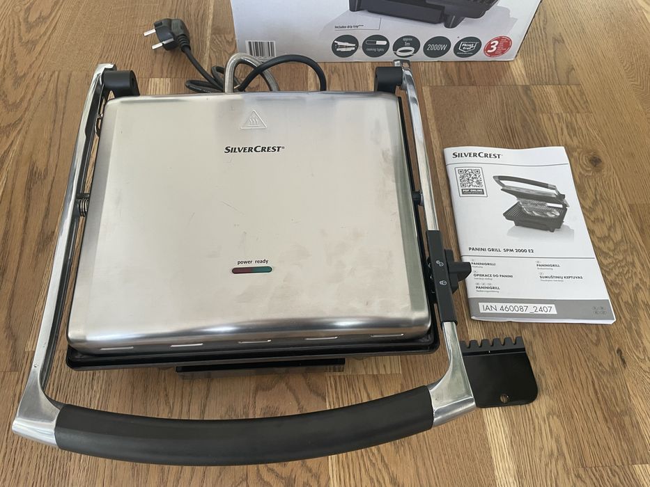 Opiekacz do Panini i grill kontaktowy 2w1 NOWY