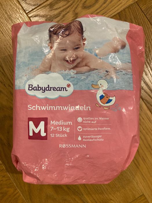 Pieluchy do pływania Babydream M 7-13kg 11szt