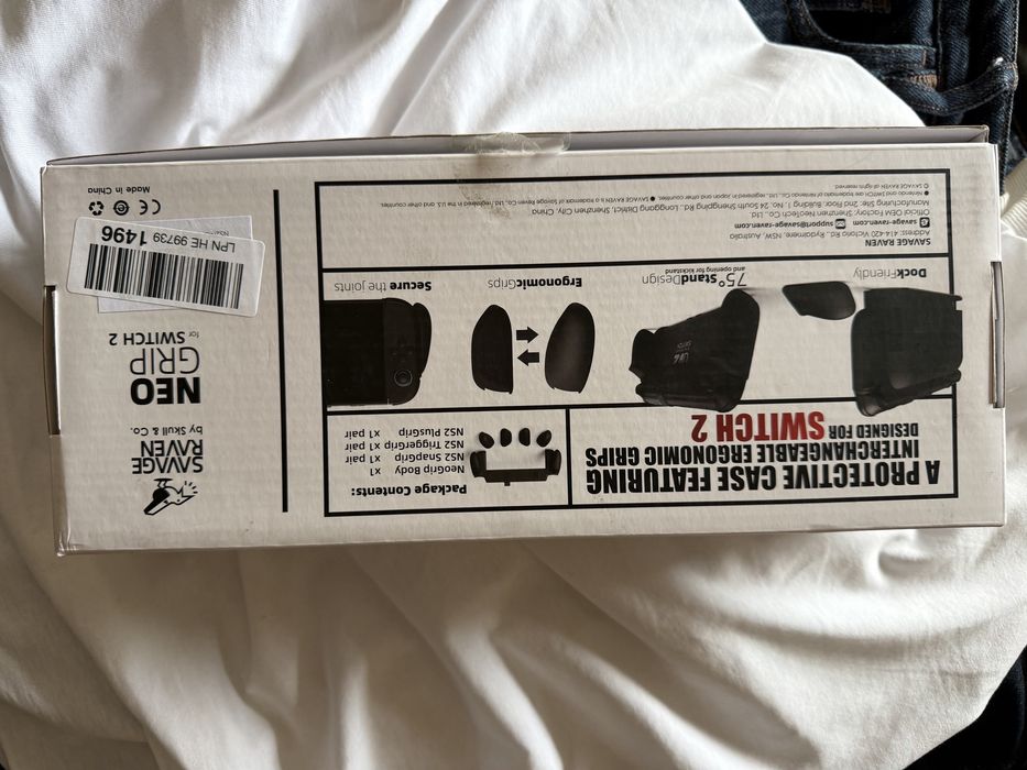 Raven Savage Grip 2 Switch 2