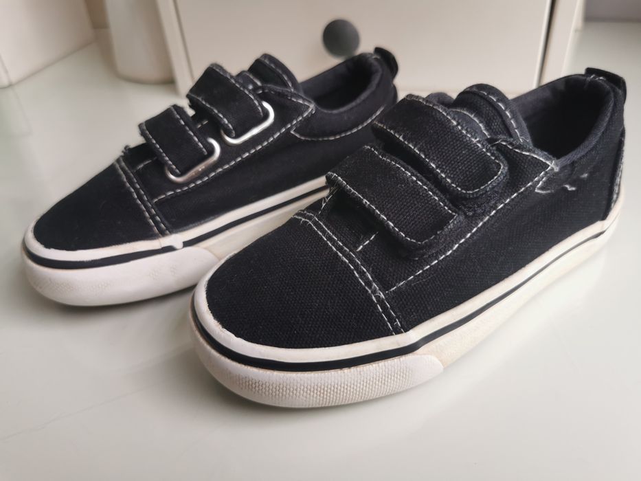 Tenisówki SPRANDI Czarne na rzepy rozmiar 28