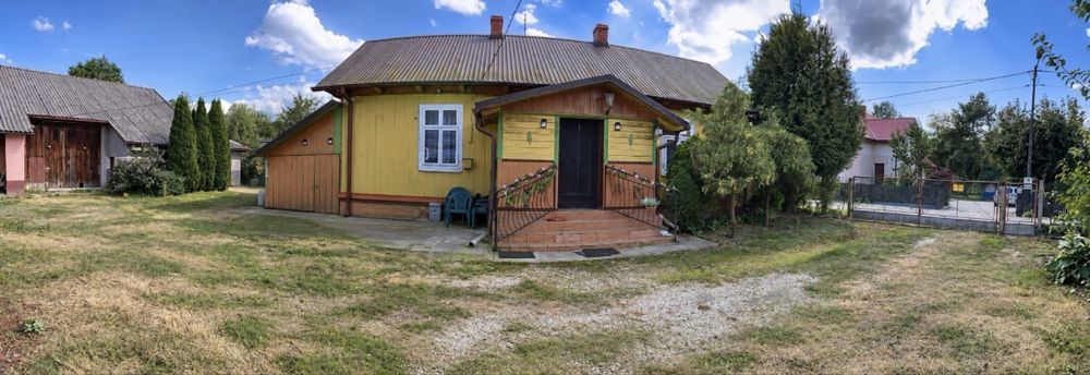 Dom z dużą działką 5795 m²| Garaż | Budynki gospodarcze | gmina Pacanów