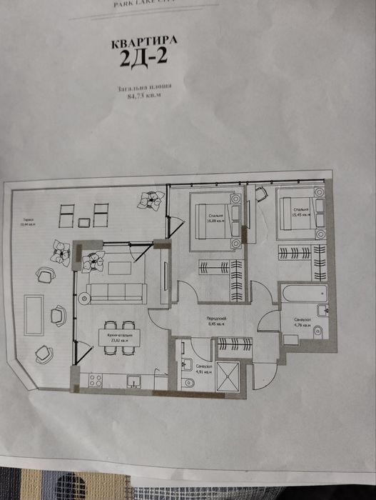 2-комнатная квартира по адресу ул. Васильковская (площадь 85 м²) - Atlanta.ua - фото 11