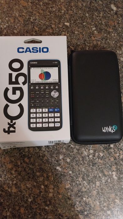 Calculadora Casio FX-CG50 Gráfica 3D com caixa protecção