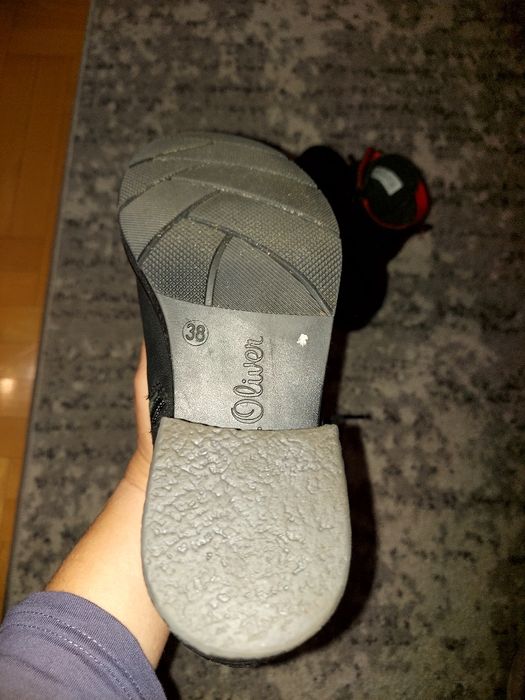 Botki damskie skórzane 38 s.Olivier