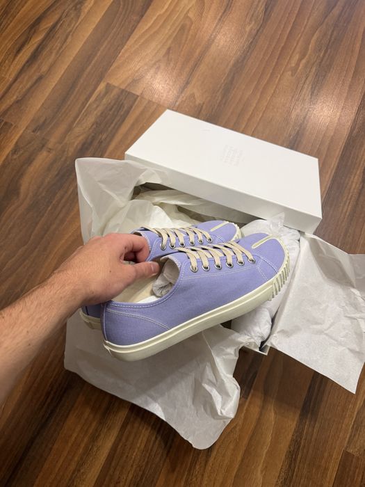 Maison Margiela Purple Tabi Low