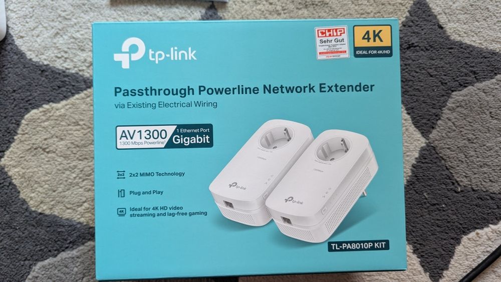 TP-Link TL-PA8010P KIT - Adaptadores Powerline AV1300 Gigabit (2 unid.)