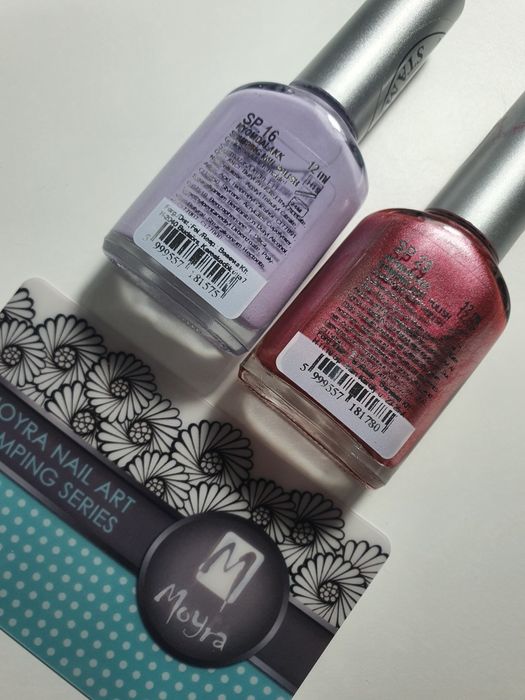 Carimbos Moyra conjunto unhas