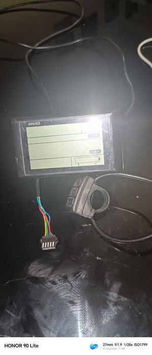 LCD 48v SW900 para bicicletas elétricas ou scooters