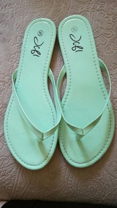 Klapki miętuskowe, rozmiar 38/39
