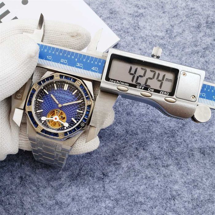 Годинник автоматичний Audemars Royal Oak Foam Tourbillion blue