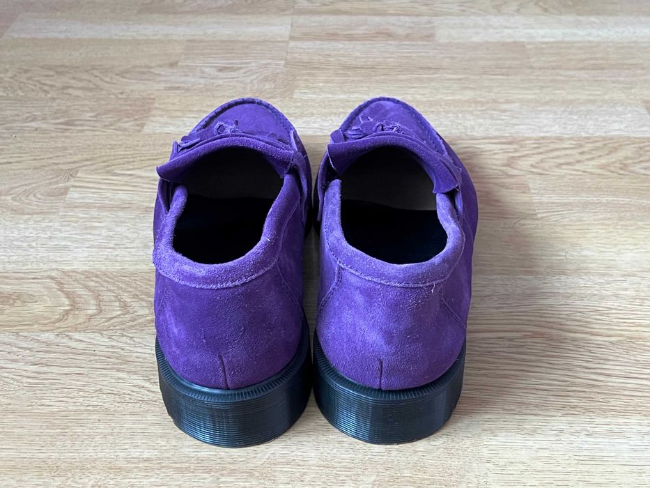 Замшеві туфлі лофери Dr. Martens Adrian 46 розміру