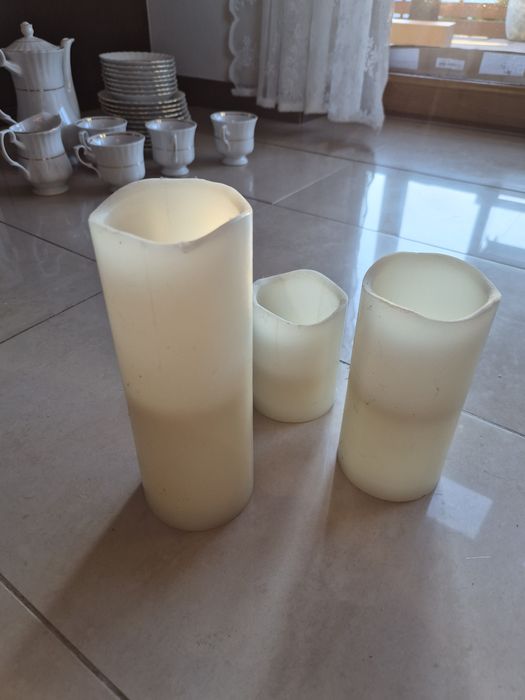 świece na baterie 3 sztuki